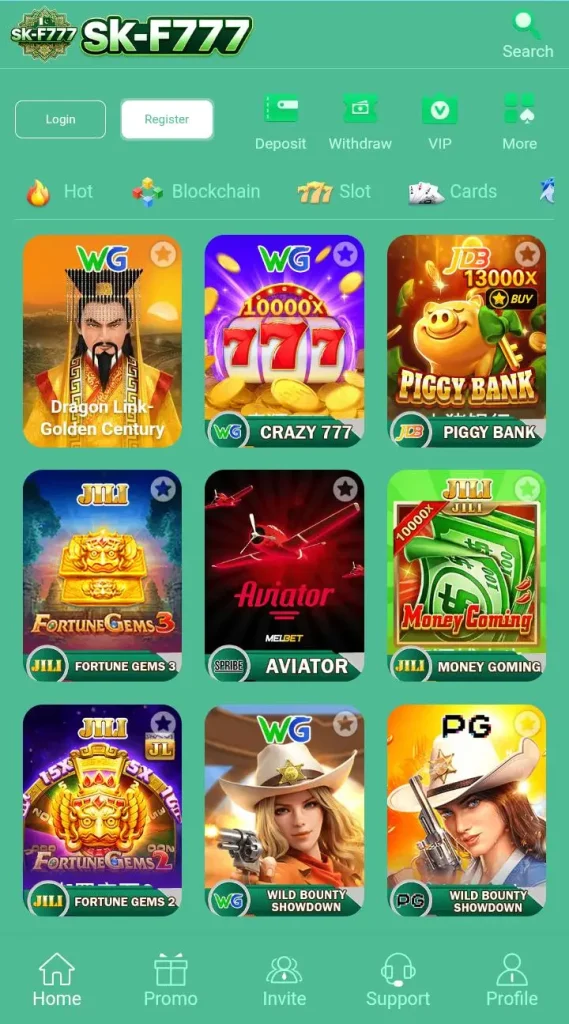 SK F777 Game Apk