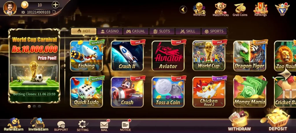 Royal x 666 Game