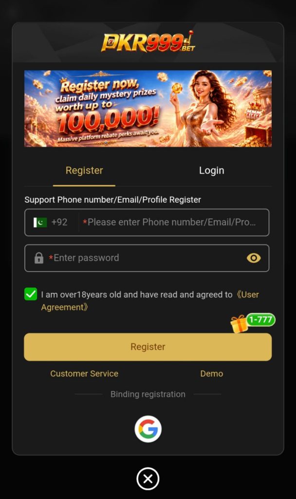 pkr 999 game