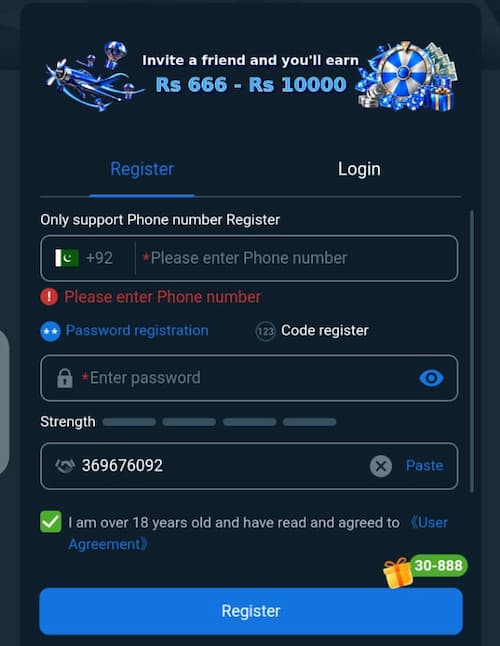 he786-Game register